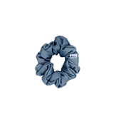 Soft Blue Satin Scrunchie - ElleaShop