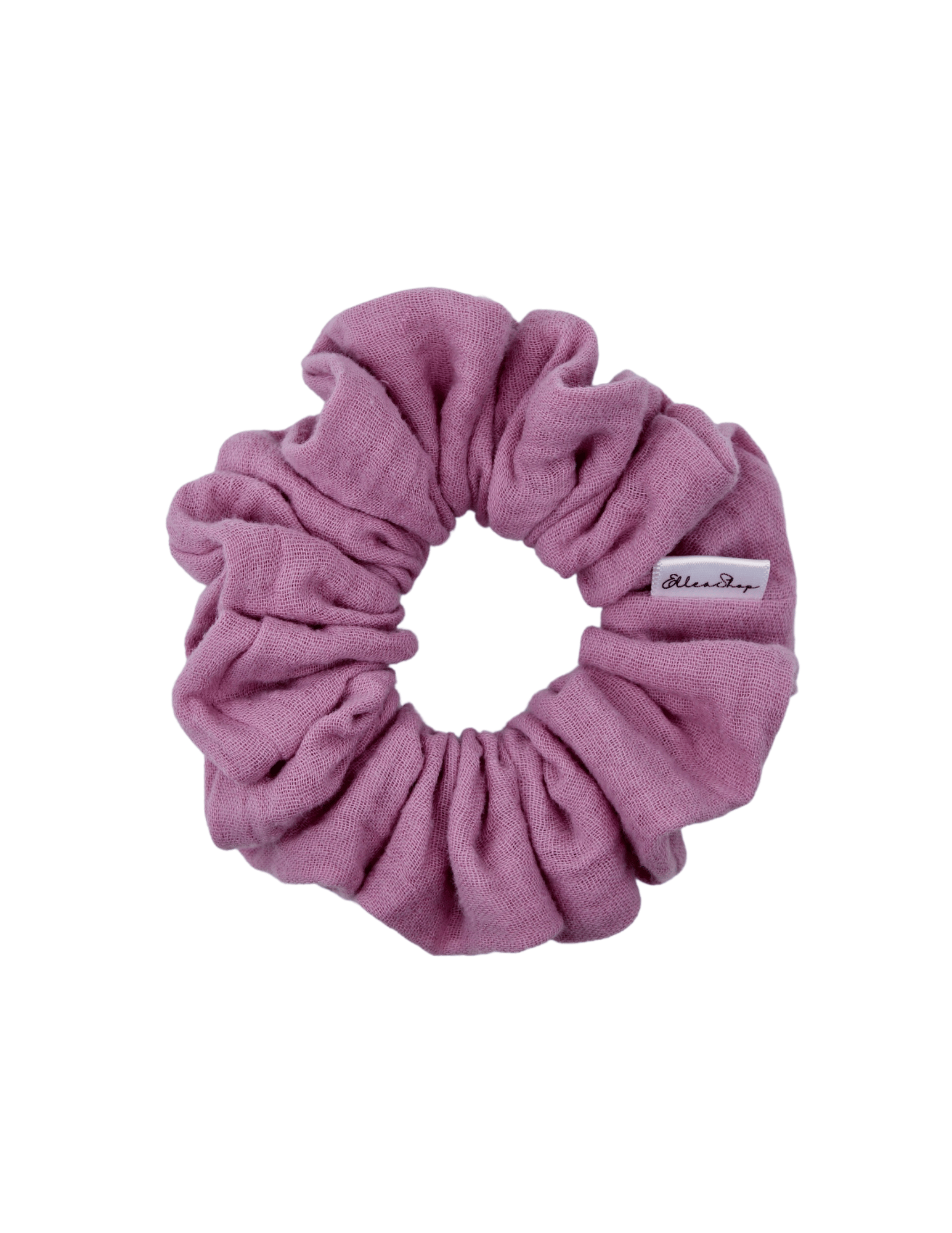 Bubblegum Muslin Scrunchie - ElleaShop