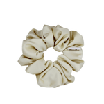 Vanilla Luxe Satin Scrunchie - ElleaShop