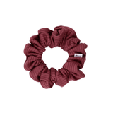Mulberry Soft Ribbed Scrunchie - ElleaShop
