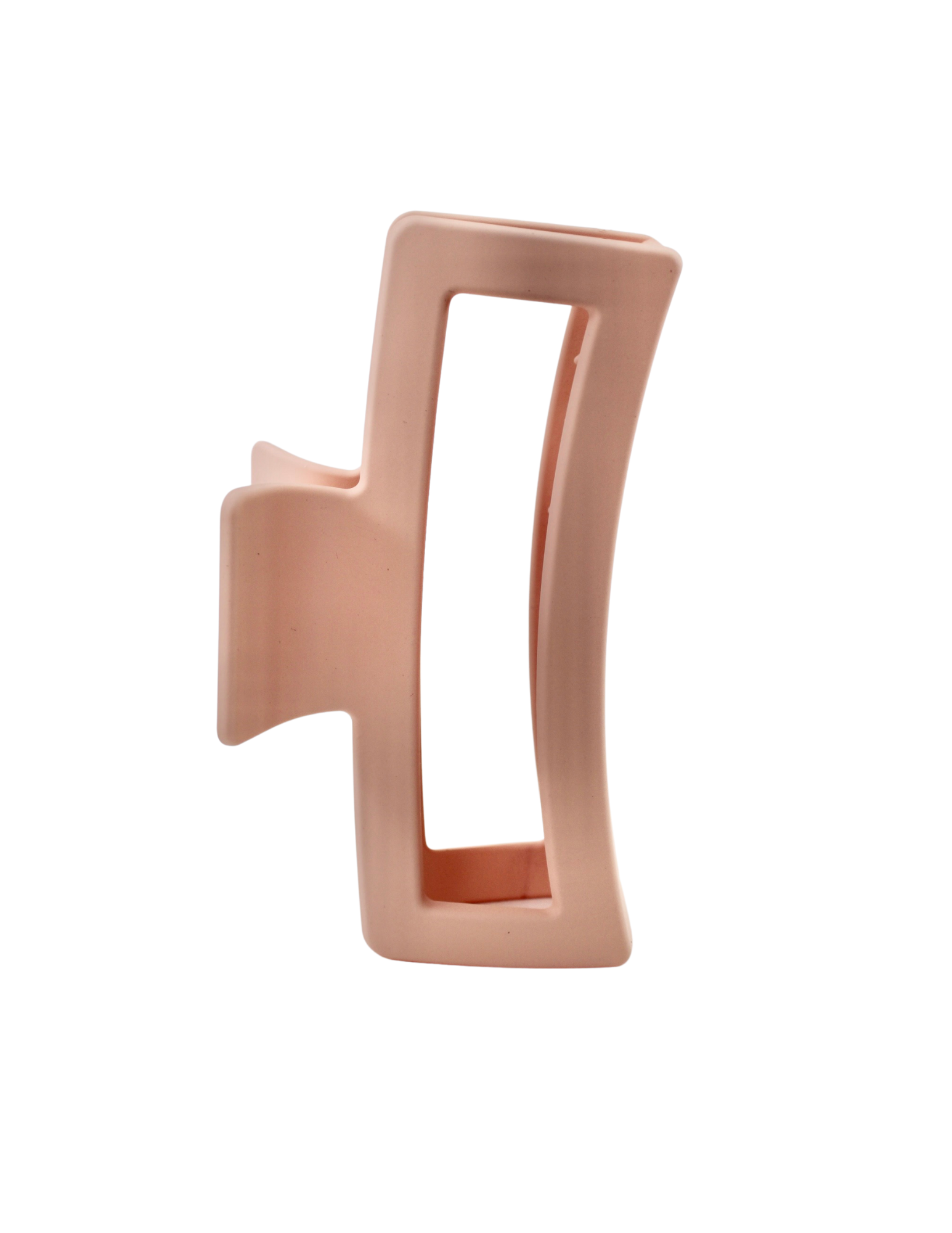 Matte Peach Jumbo Claw Clip - ElleaShop