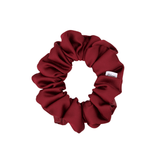 Red Luxe Satin Scrunchie - ElleaShop