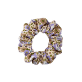 Colourful Peonies Ribbed Scrunchie - ElleaShop