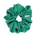 Emerald Satin Scrunchie - ElleaShop