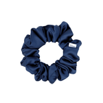 Blueberry Luxe Satin Scrunchie - ElleaShop