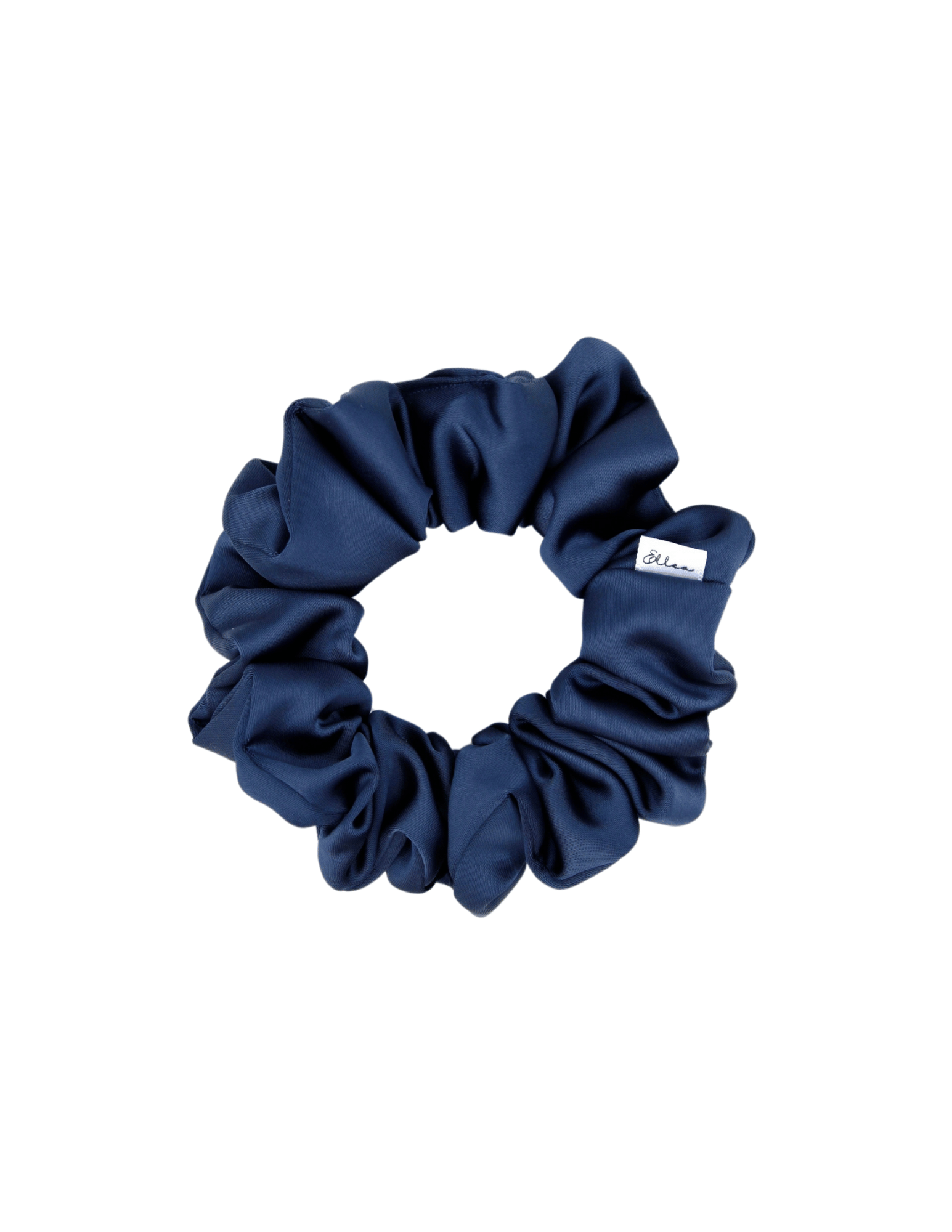 Blueberry Luxe Satin Scrunchie - ElleaShop