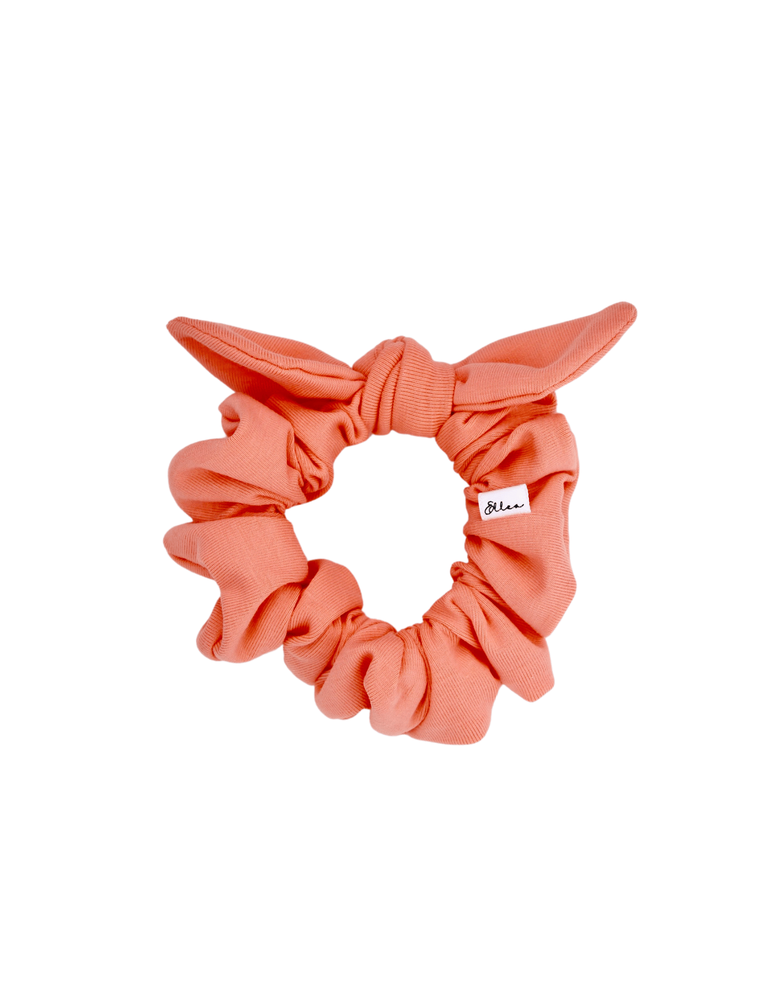 Papaya Bow Scrunchie - ElleaShop