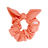 Papaya Bow Scrunchie - ElleaShop