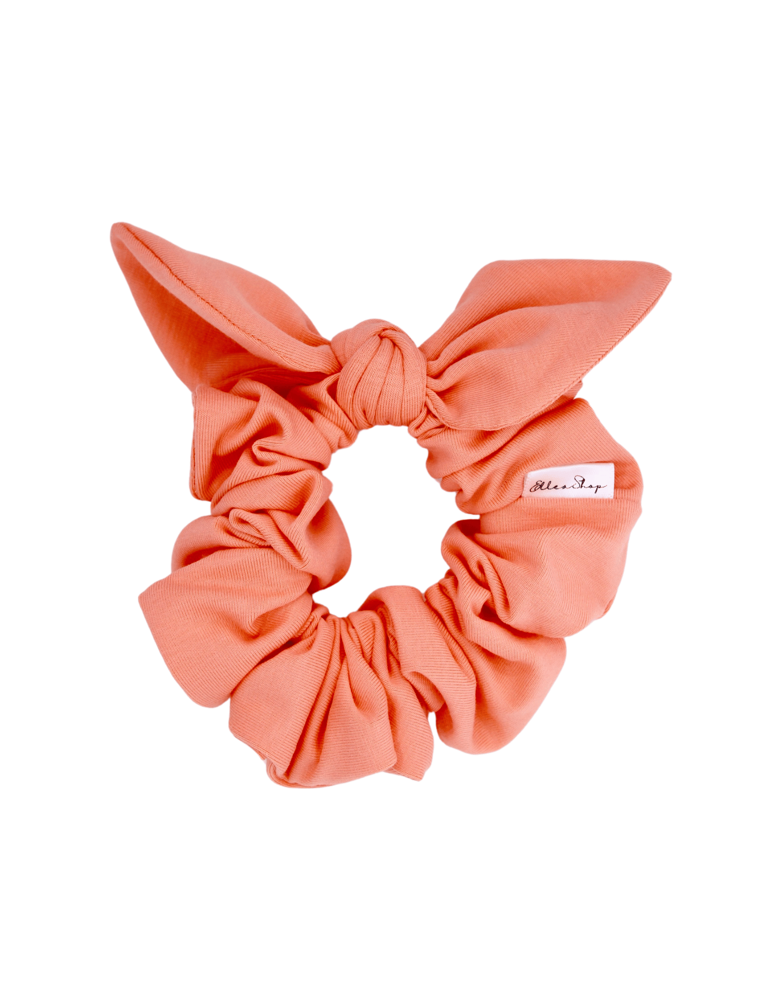 Papaya Bow Scrunchie - ElleaShop