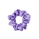 Mauve Candy Satin Scrunchie - ElleaShop