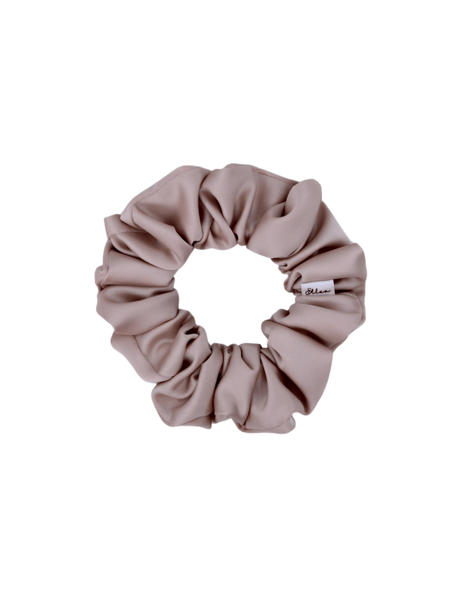 Soft Pink Luxe Satin Scrunchie - ElleaShop