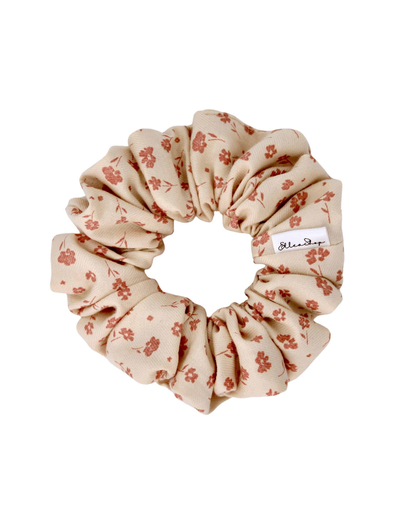 Petals & Cream Scrunchie - ElleaShop