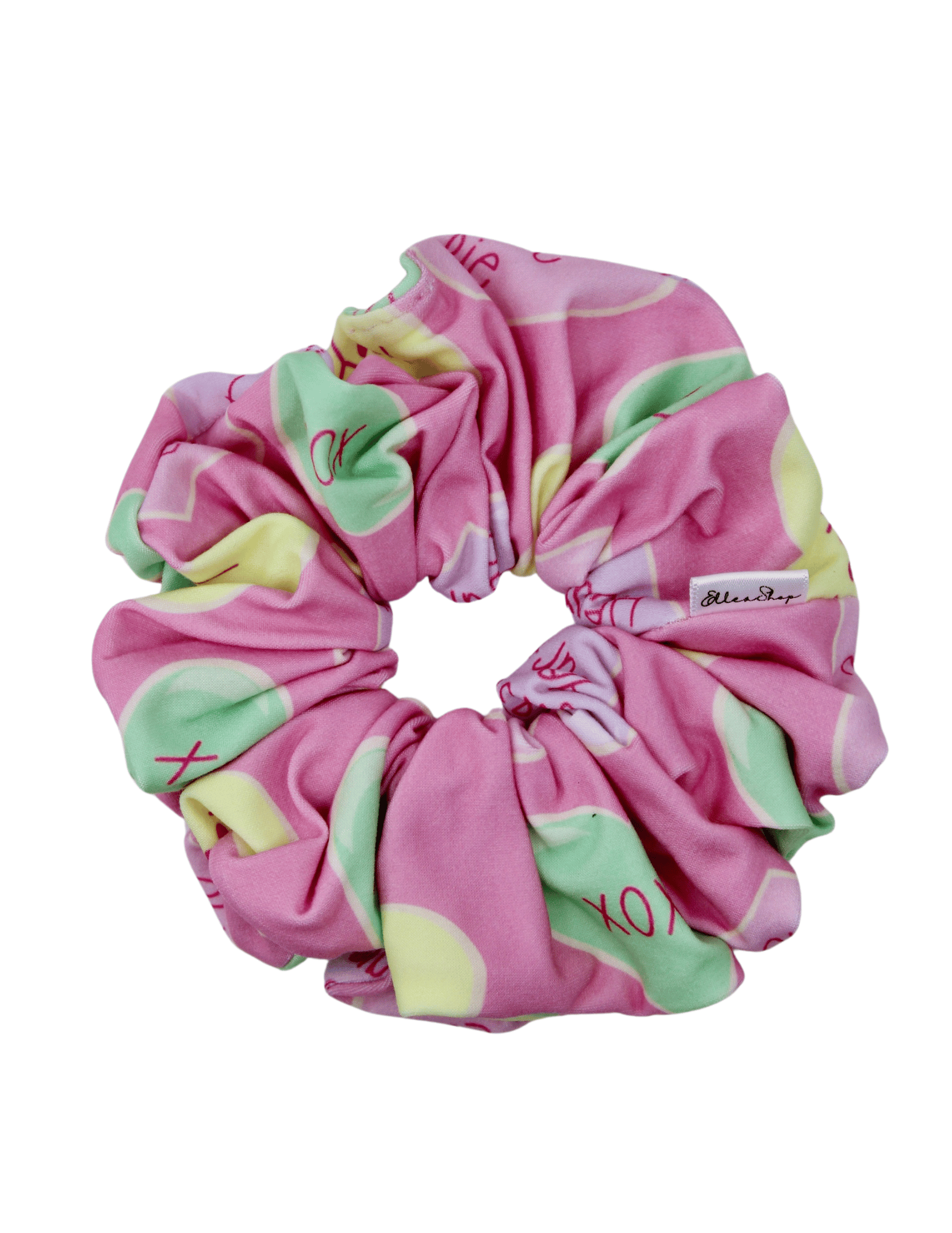 Conversation Hearts Scrunchie - ElleaShop