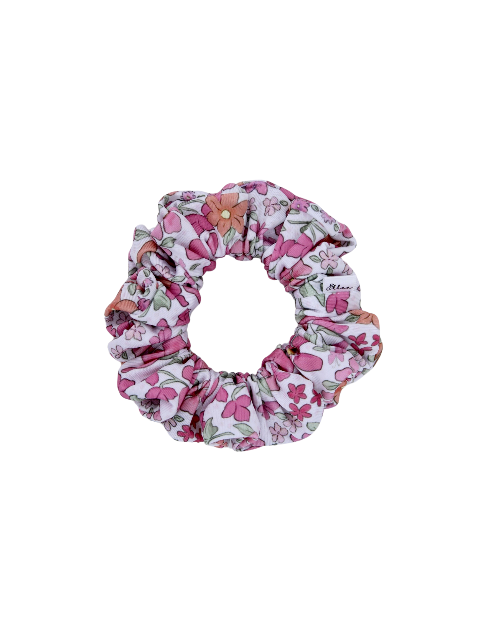 Blush Petals Scrunchie - ElleaShop