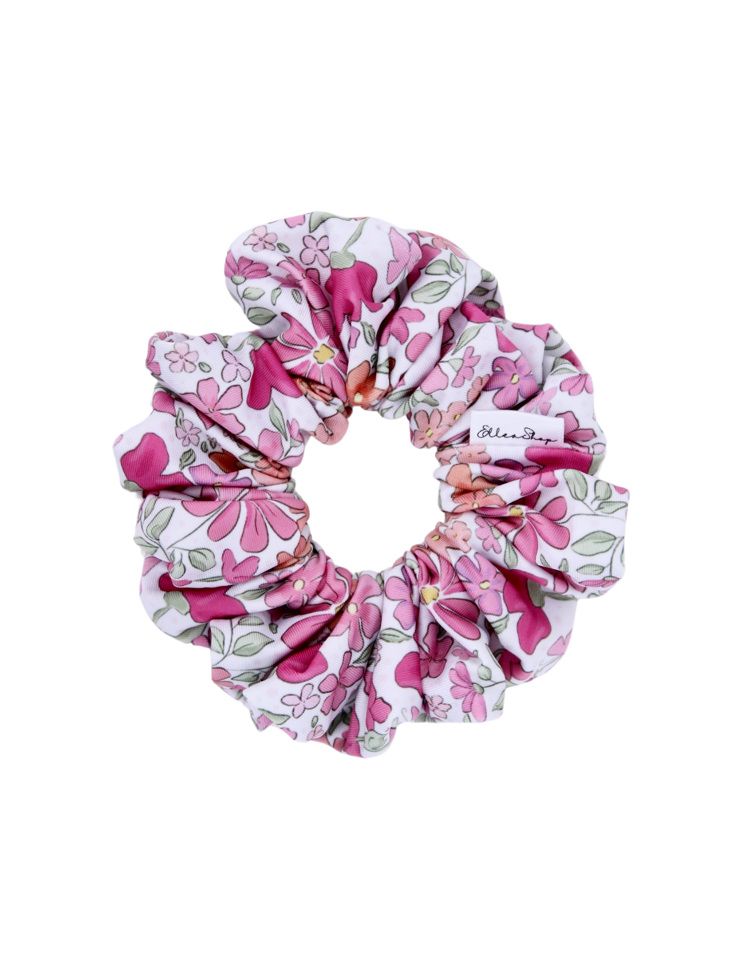 Blush Petals Scrunchie - ElleaShop