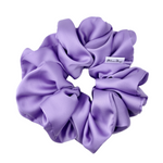 Mauve Candy Satin Scrunchie - ElleaShop