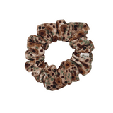 Ditsy Floral Ribbed Scrunchie - ElleaShop