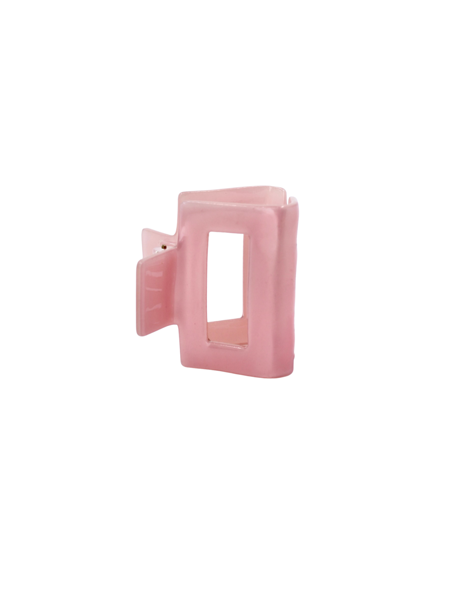 Metallic Bubblegum Mini Claw Clip - ElleaShop
