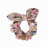 Beatrice Floral Bow Scrunchie - ElleaShop