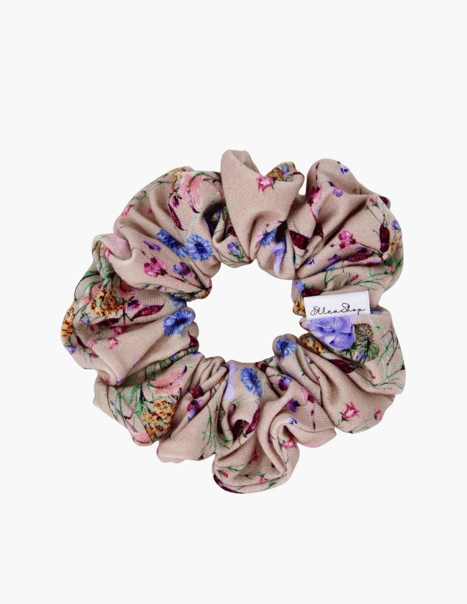 Beatrice Floral Scrunchie - ElleaShop