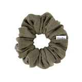 Moss Muslin Scrunchie - ElleaShop