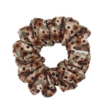 Ditsy Floral Ribbed Scrunchie - ElleaShop