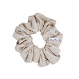 Almond Bamboo Scrunchie - ElleaShop