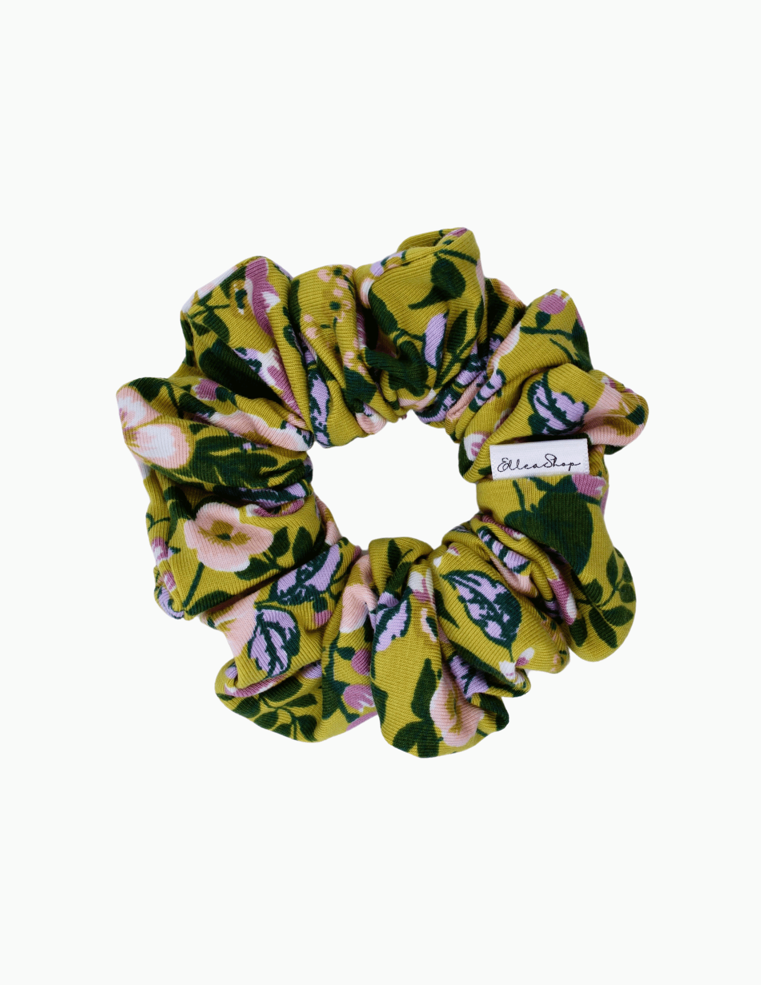 Dijon Floral Scrunchie - ElleaShop