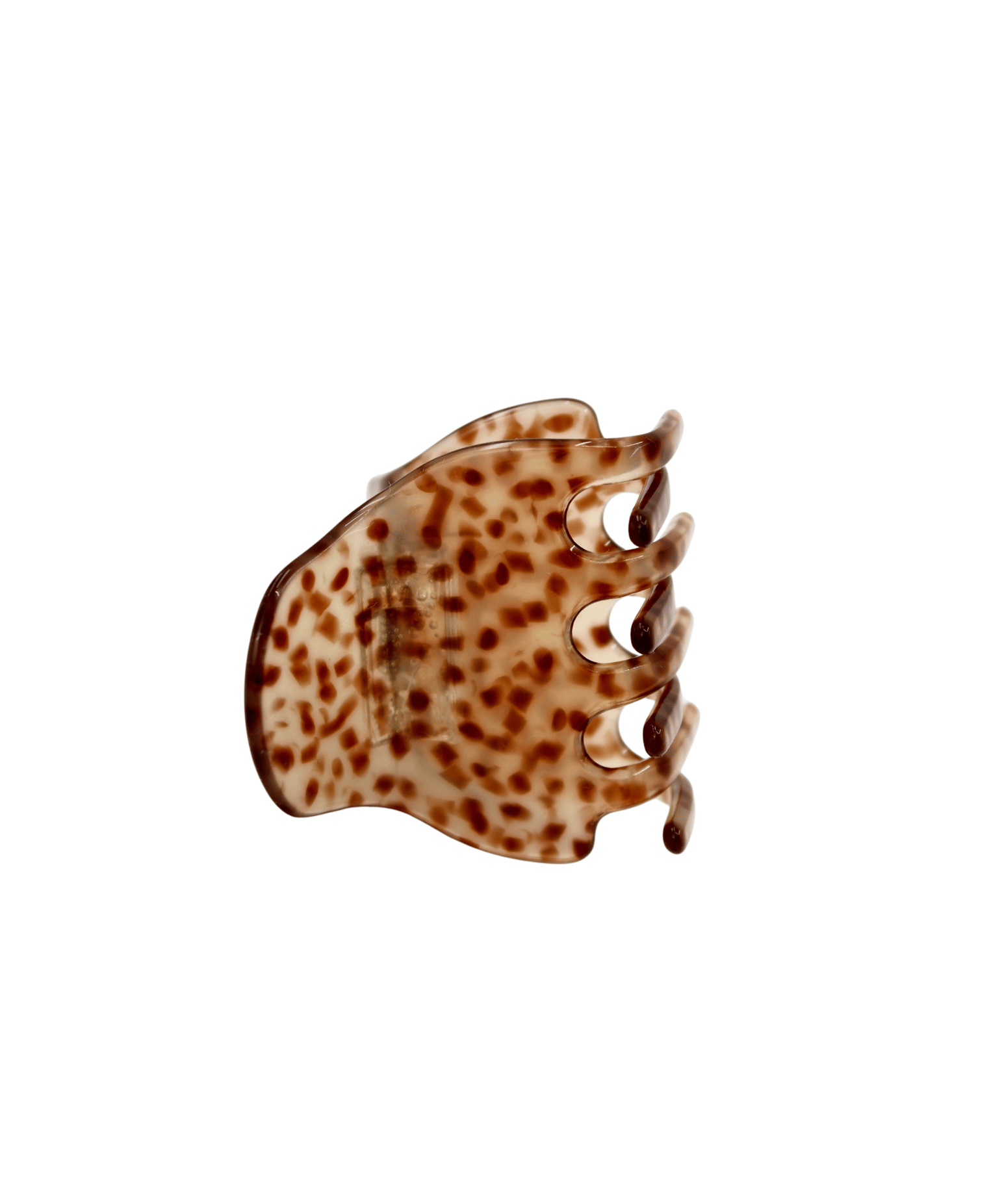 Amber Shell Mini Claw Clip - ElleaShop