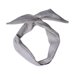 Rustic Linen Wire Headband - ElleaShop