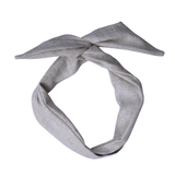 Rustic Linen Wire Headband - ElleaShop