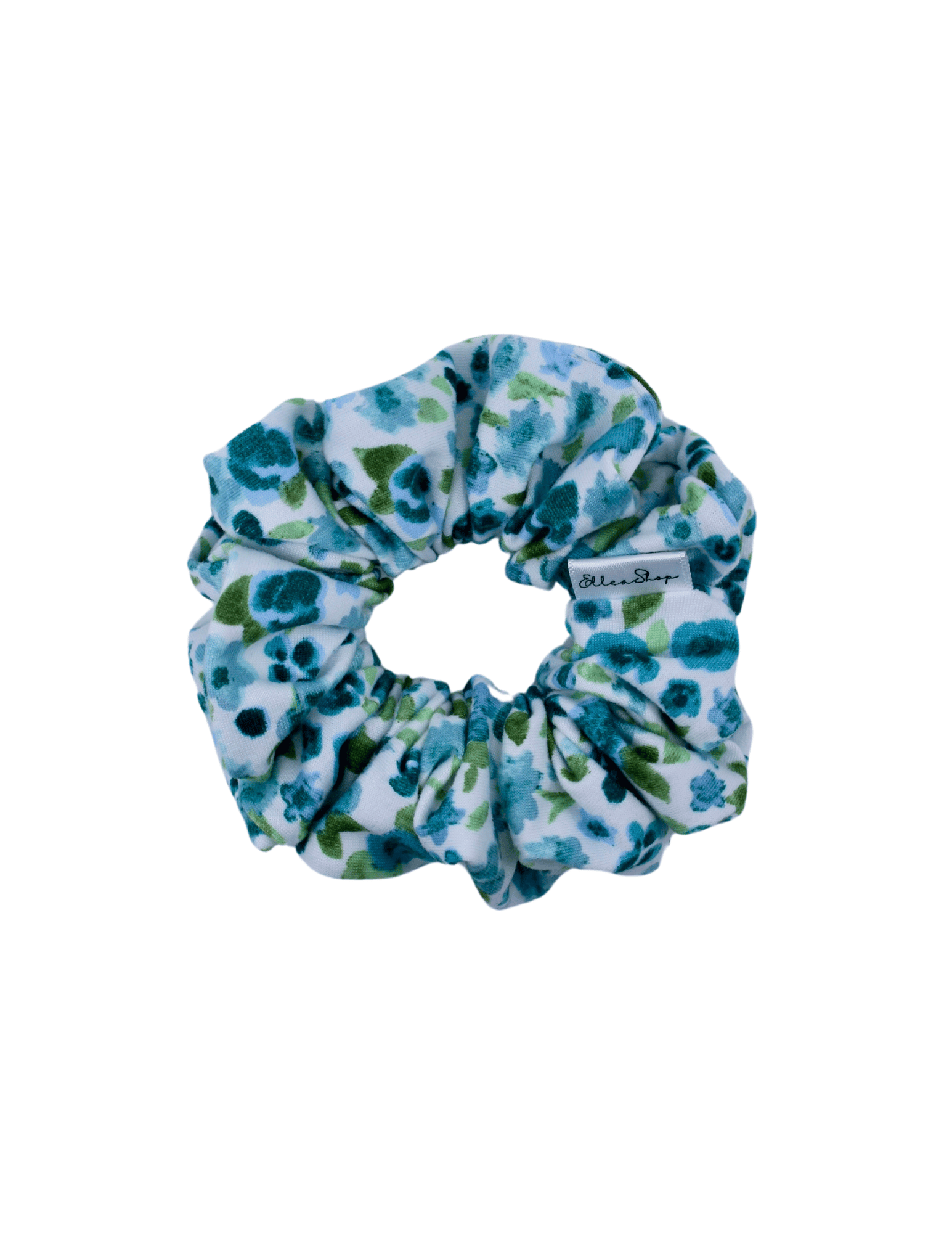 Blue Iris Scrunchie - ElleaShop