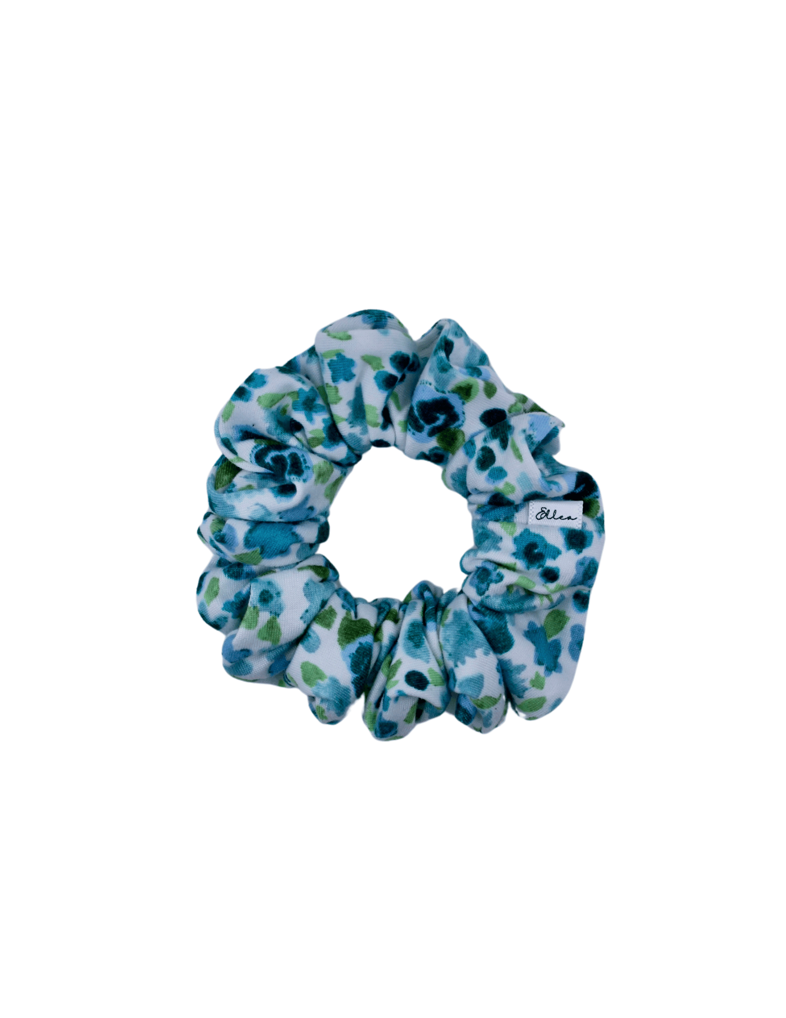 Blue Iris Scrunchie - ElleaShop