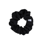 Black Satin Scrunchie - ElleaShop