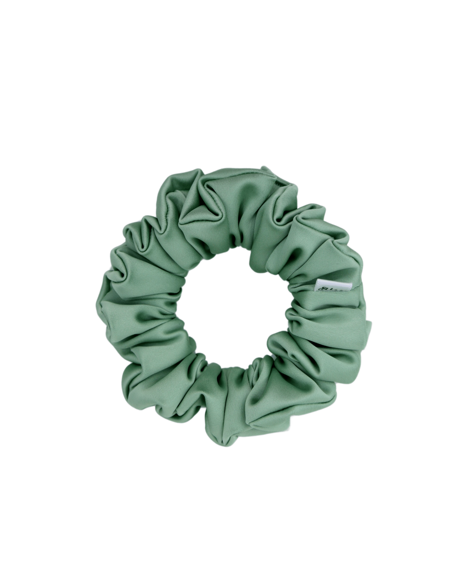 Seafoam Luxe Satin Scrunchie - ElleaShop