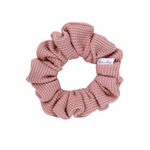 Peach Waffle Scrunchie - ElleaShop