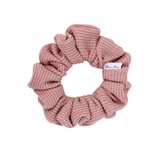 Peach Waffle Scrunchie - ElleaShop