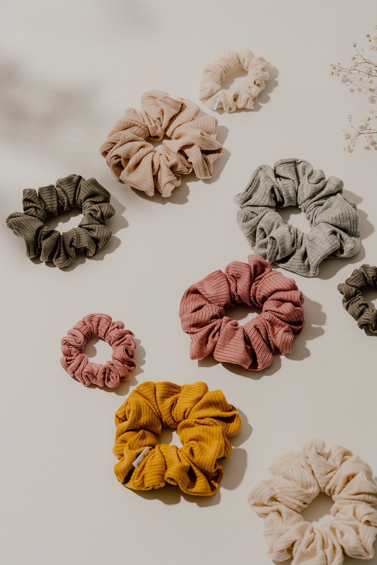 The Soft Ribbed Scrunchie - ElleaShop