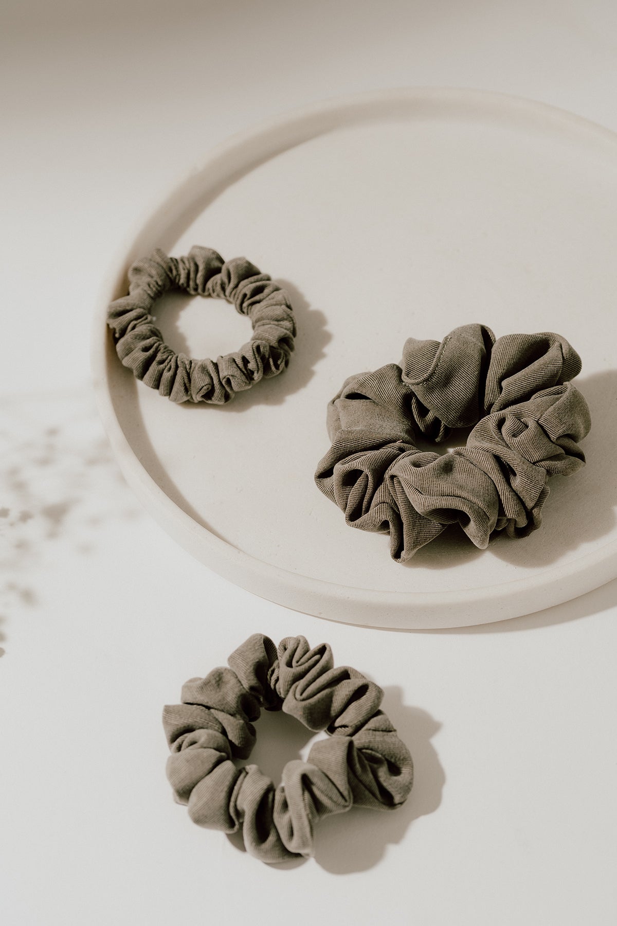Olive Eco-Friendly Scrunchie - ElleaShop