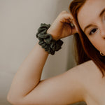 Olive Eco-Friendly Scrunchie - ElleaShop