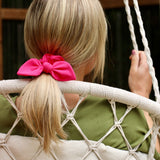 Hot Crush Bow Scrunchie - ElleaShop