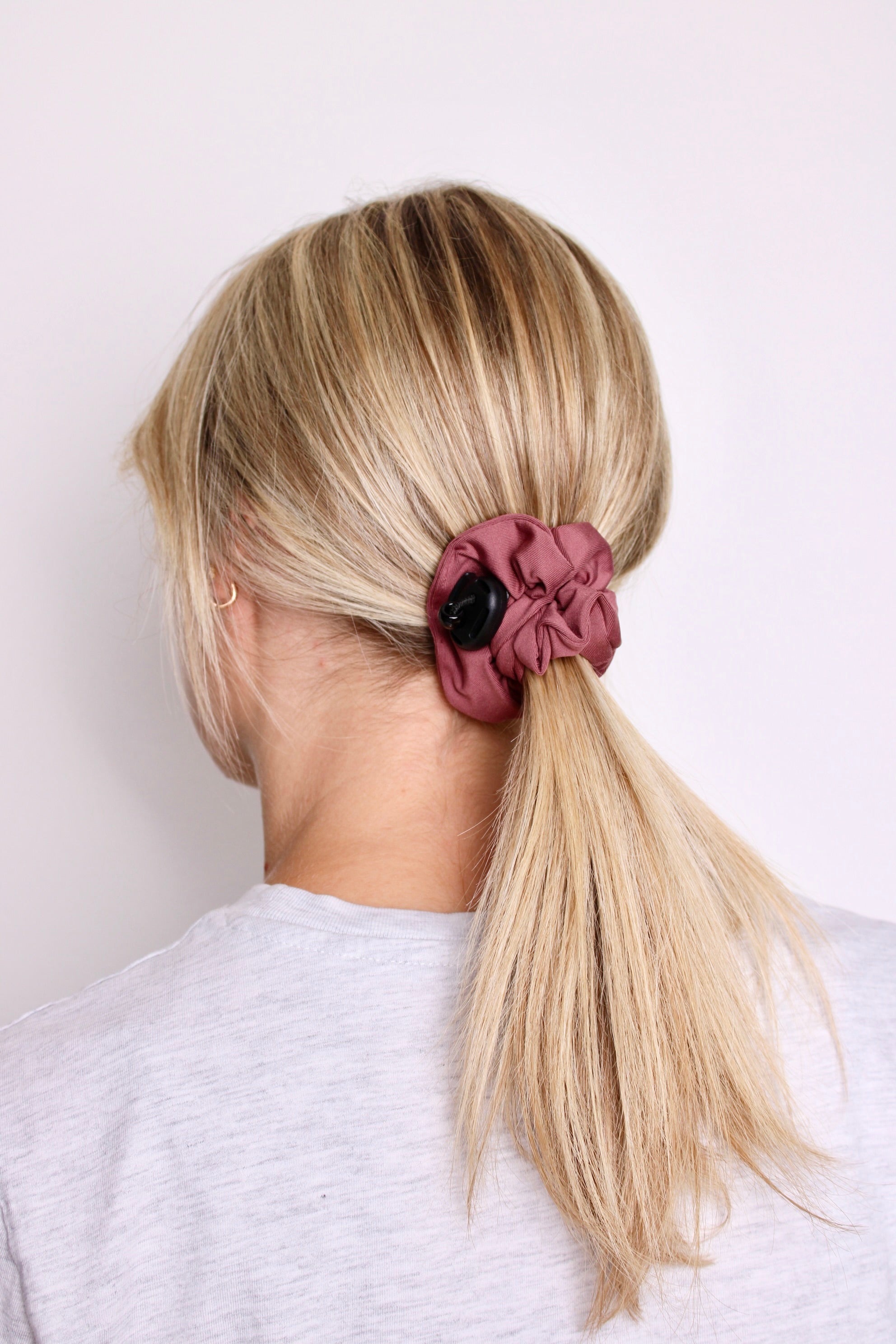 Old Rose Flexie Scrunchie - ElleaShop