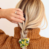 Dijon Floral Scrunchie - ElleaShop