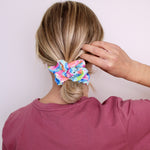 Rainbow Petals Scrunchie - ElleaShop
