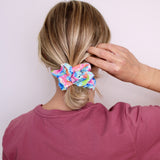 Rainbow Petals Scrunchie - ElleaShop