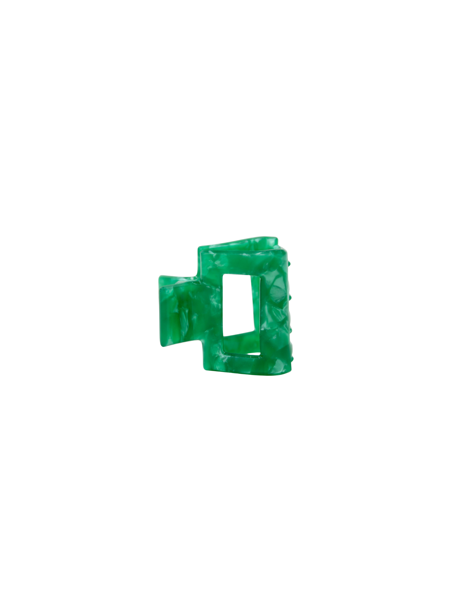 Emerald Tiny Claw Clip - ElleaShop