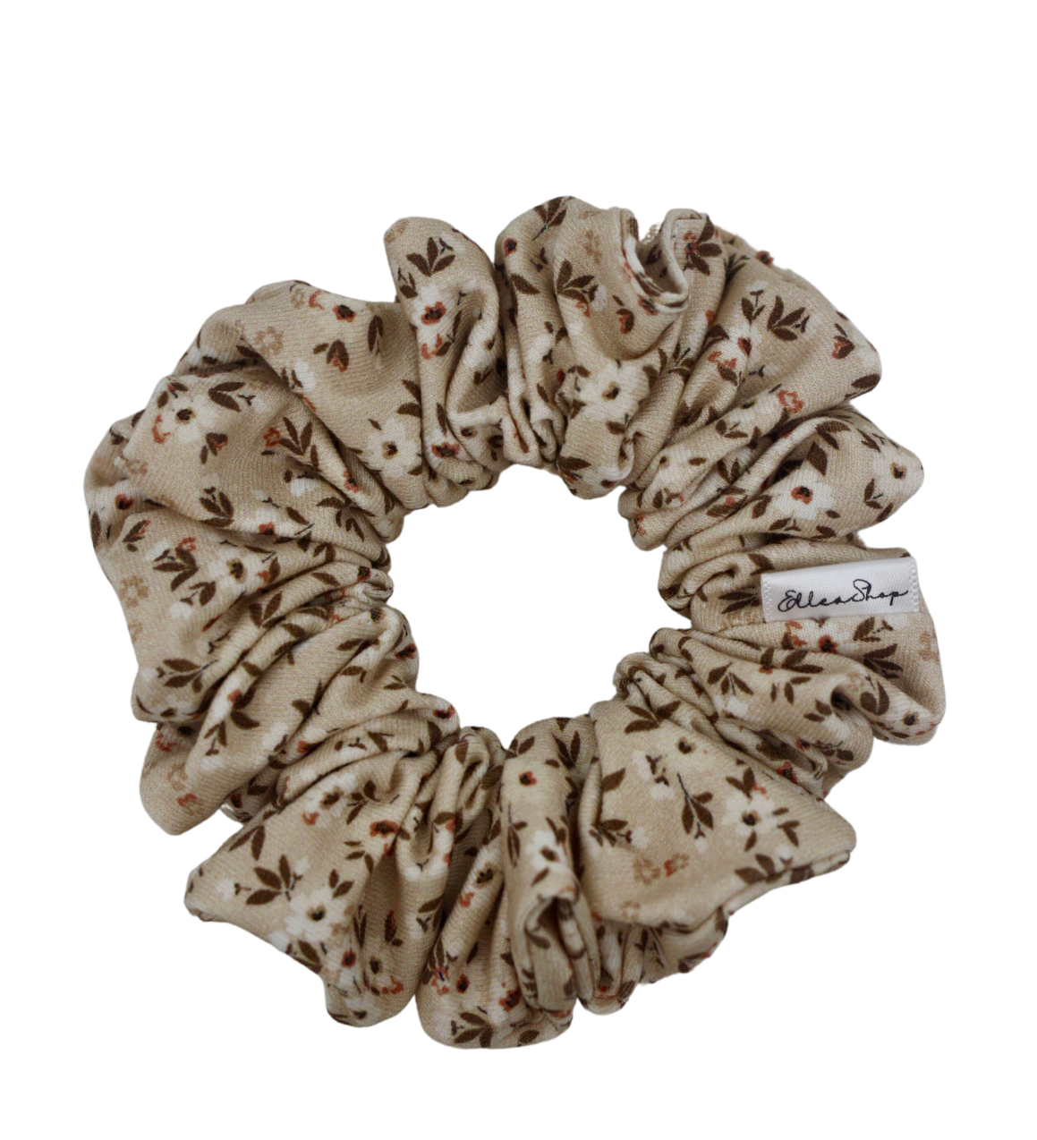 Little White Flowers Scrunchie - ElleaShop