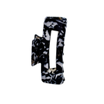Black Marble Medium Claw Clip - ElleaShop