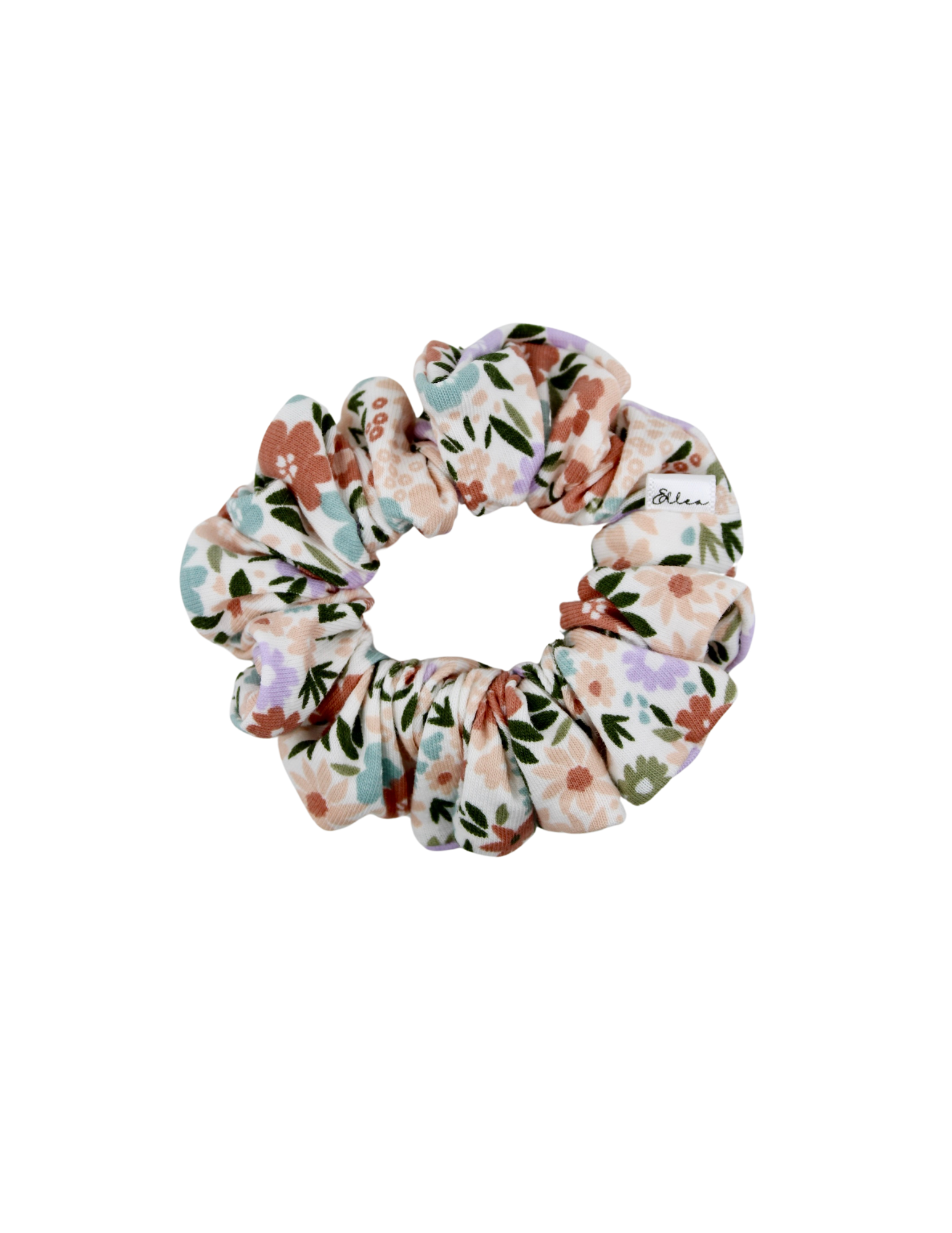 Pastel Flowers Scrunchie - ElleaShop