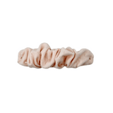 Cloud Pink Pointelle Scrunchie Clip